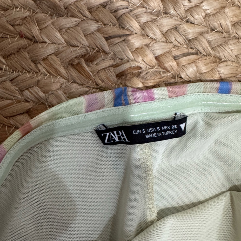 Zara Multicolor Maxi Dress - Picture 3 of 4